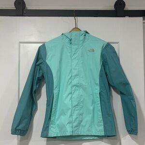 The North Face Aqua and Teal Jacket